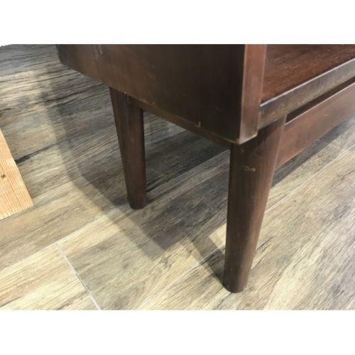 シェルフ ダークブラウン ハイタイプ アンティーク品