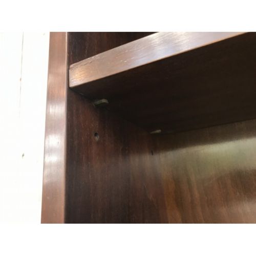 シェルフ ダークブラウン ハイタイプ アンティーク品
