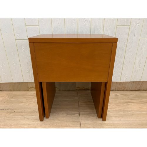 arflex (アルフレックス) ベッドサイドテーブル ブラウン PORTO