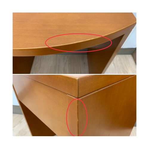 arflex (アルフレックス) ベッドサイドテーブル ブラウン PORTO