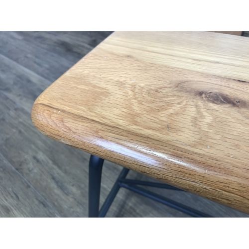 Knot antiques (ノットアンティークス) ベンチ ブラウン パイン古材