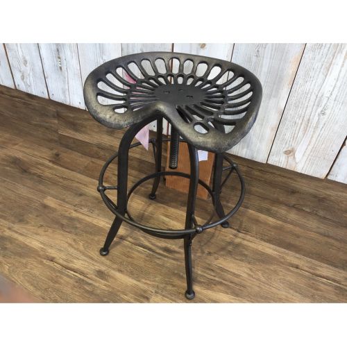 Knot antiques (ノットアンティークス) トラクタースツール ブラック 未使用品 鉄、鋳鉄 （税込）