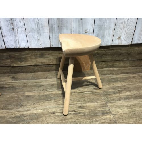 ACTUS (アクタス) スツール ナチュラル ビーチ無垢材ソープ仕上げ （税込） SHOEMAKER スツール H42cm
