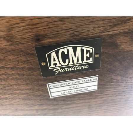ACME Furniture (アクメファニチャー) カフェテーブル ブラウン オーク材/アイアン （税抜） GRANDVIEW