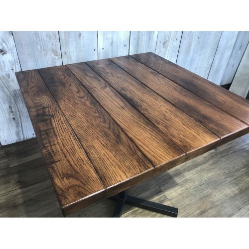 ACME Furniture (アクメファニチャー) カフェテーブル ブラウン オーク材/アイアン （税抜） GRANDVIEW