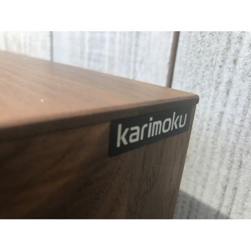 karimoku (カリモク) テレビボード ブラウン 引出し1つ欠品 3枚扉 ウォールナット （税込） QT703ZR046
