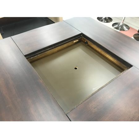 karimoku (カリモク) 囲炉裏テーブル ダークブラウン RUSTIC