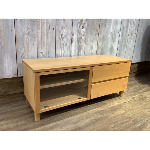 無印良品 ムジルシリョウヒン テレビボード ナチュラル 木製avラック 幅110cm タモ材 トレファクonline