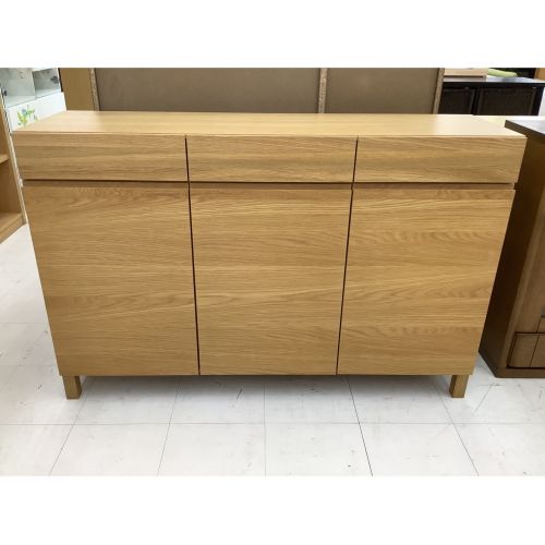 高野木工 (タカノモッコウ) LECCE レッチェ134キャビネットWO ホワイトオーク材