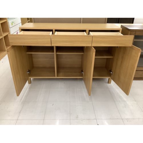 高野木工 (タカノモッコウ) LECCE レッチェ134キャビネットWO ホワイトオーク材