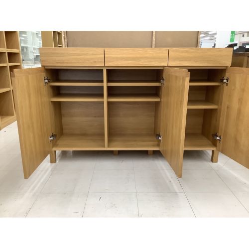 高野木工 (タカノモッコウ) LECCE レッチェ134キャビネットWO ホワイトオーク材