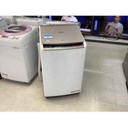 HITACHI (ヒタチ) 縦型洗濯乾燥機 ビートウォッシュ 8.0kg 4.5Kg BW-DV80C 2018年製 50Hz／60Hz