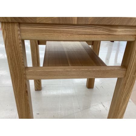無印良品 (ムジルシリョウヒン) サイドテーブル ナチュラル タモ材  木製サイドテーブルベンチ・板座・タモ材・ナチュラル
