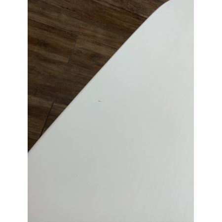 秋田木工 (アキタモッコウ) サイドテーブル ホワイト T-209EB ブナ材  600