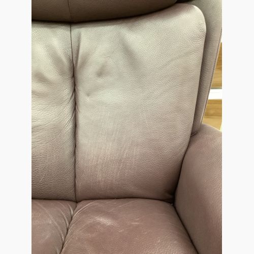 Ekornes (エコーネス) 1人掛けソファー ブラウン 1人掛け/オットマン付 木製 ストレスレスチェア・マジック シグネチャー