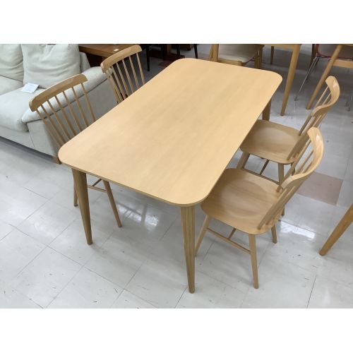 ダイニング5点セット ナチュラル チェア（TON社） 北欧インテリアデザイン