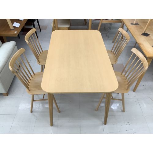 ダイニング5点セット ナチュラル チェア（TON社） 北欧インテリアデザイン