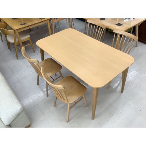 ダイニング5点セット ナチュラル チェア（TON社） 北欧インテリアデザイン