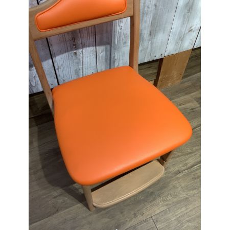 マルニ木工 学習椅子 オレンジ