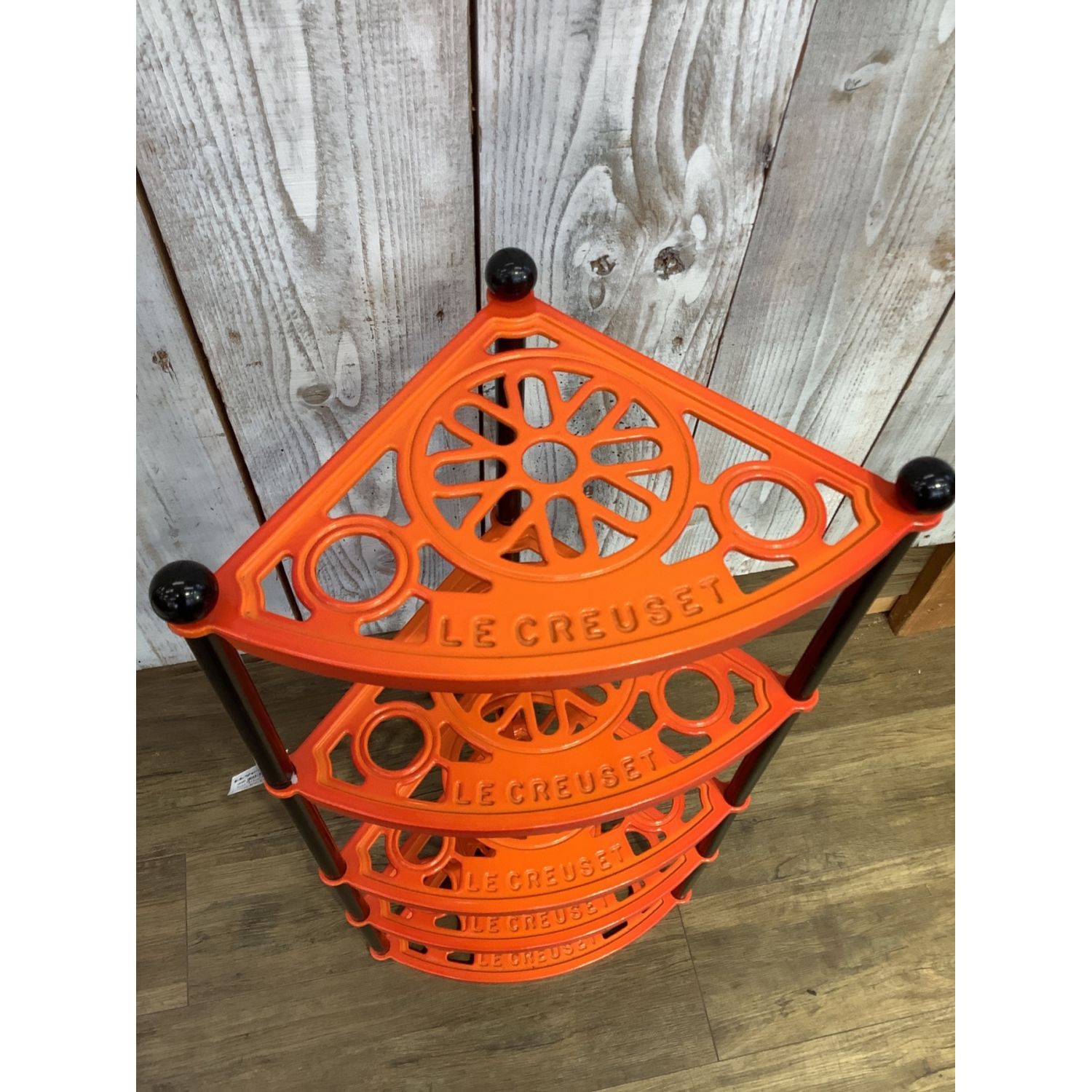 LE CREUSET (ルクルーゼ) ポットスタンド オレンジ POT STAND ホーロー