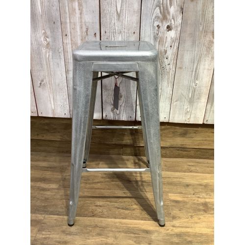 TOLIX (トリックス) スツール シルバー ロースチール H STOOL H75