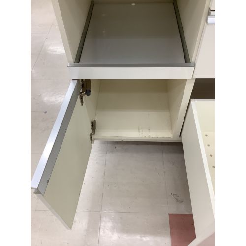 Pamouna (パモウナ) レンジボード 2枚扉 ホワイト