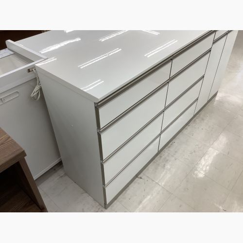 綾野製作所(AYANO) (アヤノセイサクショ) キッチンカウンター ホワイト AX/ベイシヤシリーズ 幅180㎝