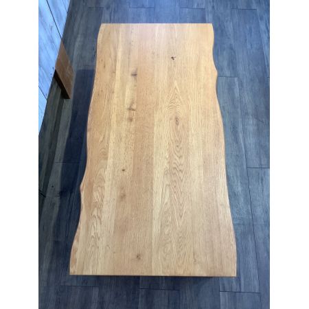 起立木工 (キリツモッコウ) ローテーブル ナチュラル  ナラ無垢材 D-oak CテーブルA 幅120㎝
