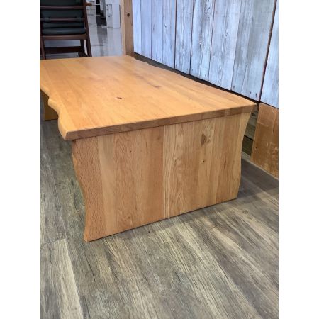 起立木工 (キリツモッコウ) ローテーブル ナチュラル  ナラ無垢材 D-oak CテーブルA 幅120㎝