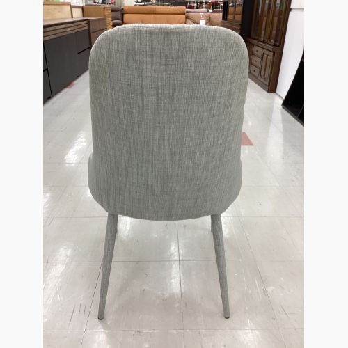 Franc franc (フランフラン) ダイニングチェアー ライトグレー ファブリック LINEA CHAIR