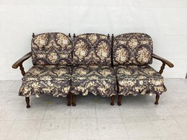 飛騨産業 (ヒダサンギョウ) 1人掛けソファー キツツキマーク ベージュ