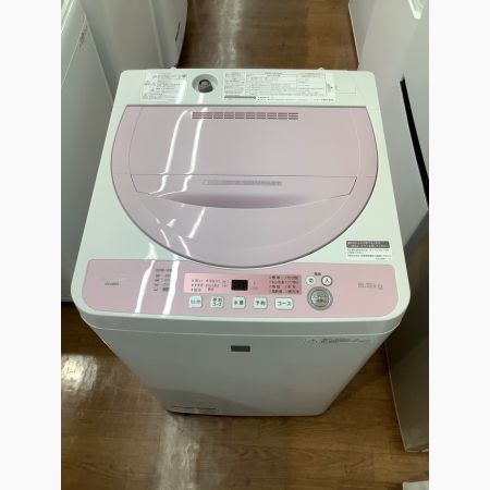 SHARP (シャープ) 全自動洗濯機 5.5kg ES-G5E5-KP 2018年製