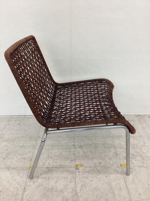 ワイヤーチェア ブラウン