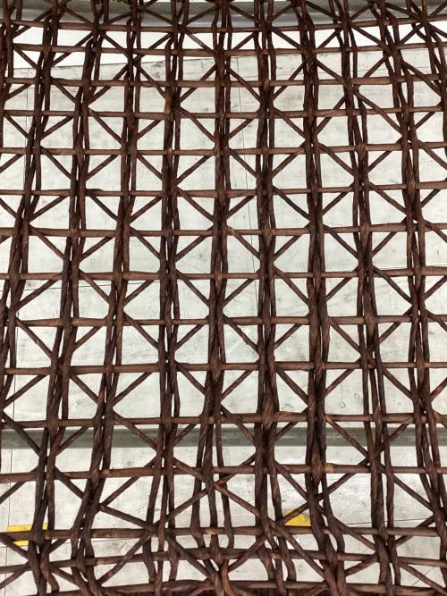 ワイヤーチェア ブラウン