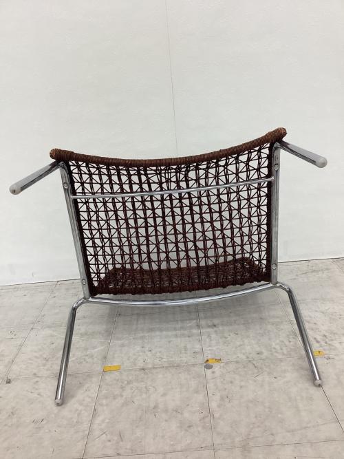 ワイヤーチェア ブラウン