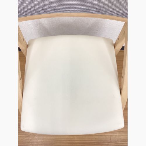 karimoku (カリモク) 学習椅子 ナチュラル×アイボリー  XT24011EK ブナ材×合皮