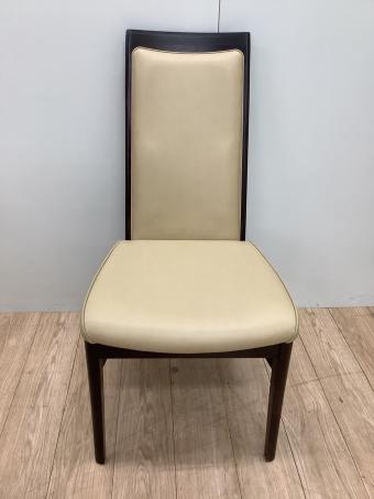 karimoku (カリモク) ダイニングチェアー ブラウン×アイボリー C57415 Direttore