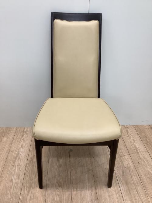 karimoku (カリモク) ダイニングチェアー ブラウン×アイボリー C57415 Direttore