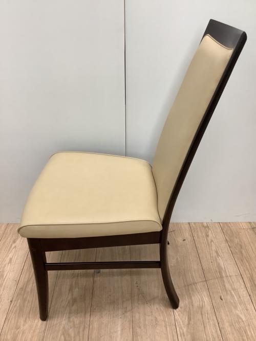 karimoku (カリモク) ダイニングチェアー ブラウン×アイボリー C57415 Direttore