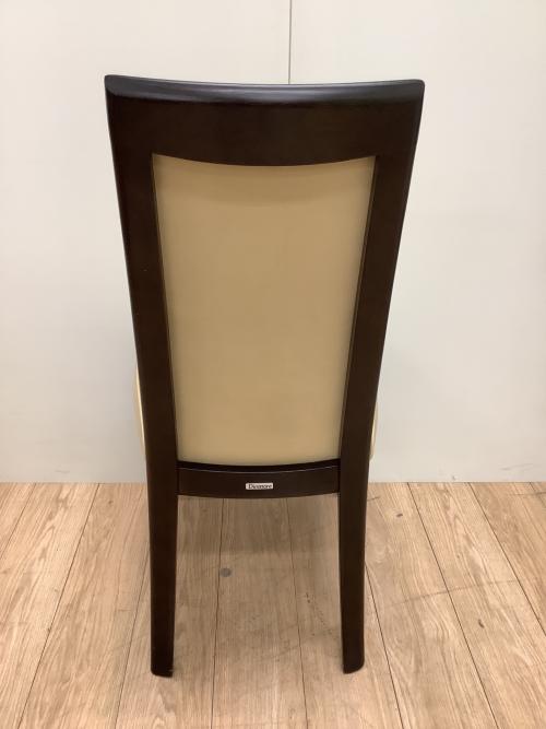 karimoku (カリモク) ダイニングチェアー ブラウン×アイボリー C57415 Direttore