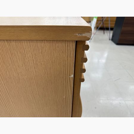 ニトリ キャビネット ナチュラル スライド扉 ニクス 幅120