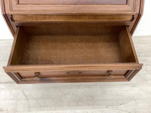 ライティングビューロー ブラウン カギ付