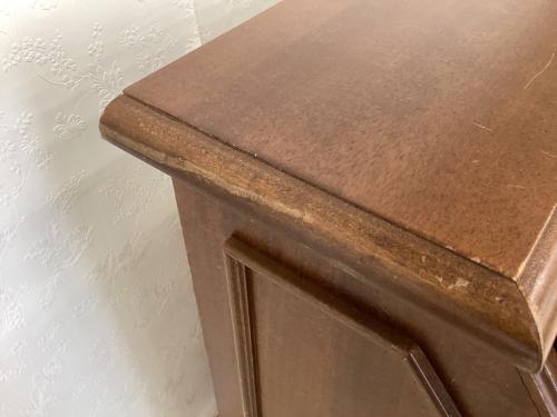 ライティングビューロー ブラウン カギ付