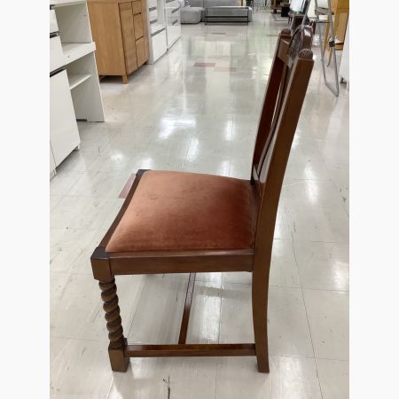 大塚家具 (オオツカカグ) ダイニングチェアー ブラウン アンティーク調