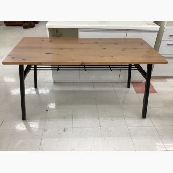 ダイニングテーブル ブラウン×ブラック インダストリアル調