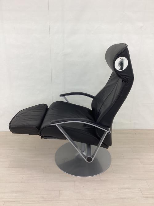 FRANCE BED (フランスベッド) リクライニングチェアー ブラック レザー KEBE