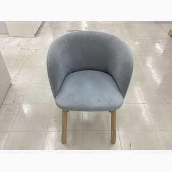 ダイニングチェアー ライトグレー リッジ２ダイニングアームチェア ファブリック×木製 Ridge