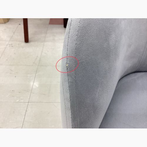 ダイニングチェアー ライトグレー リッジ２ダイニングアームチェア ファブリック×木製 Ridge