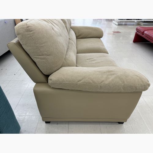 ニトリ 3人掛けソファー ベージュ  ファブリック WALL3