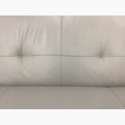 浜本工芸 (ハマモトコウゲイ) 3人掛けソファー グリーン 総革